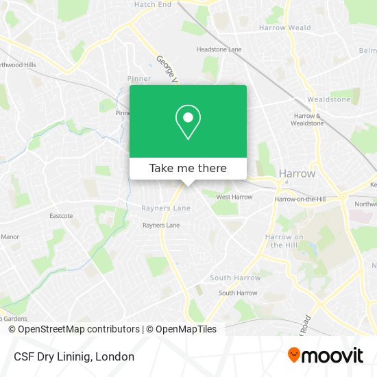 CSF Dry Lininig map