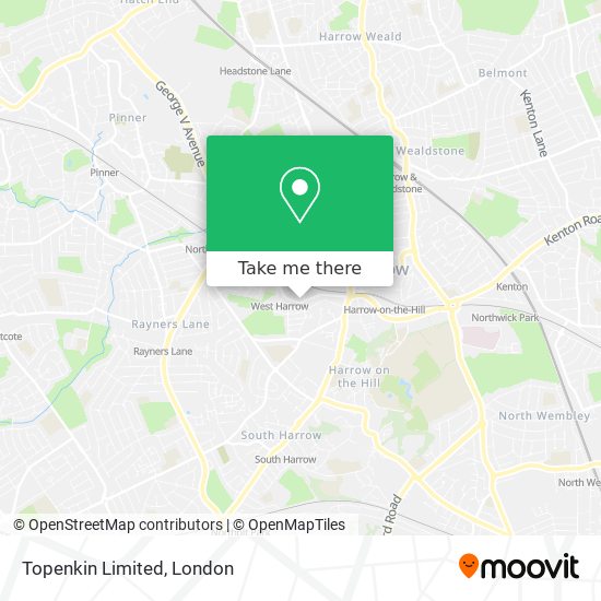 Topenkin Limited map
