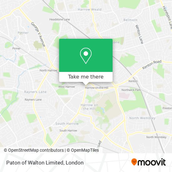 Paton of Walton Limited map
