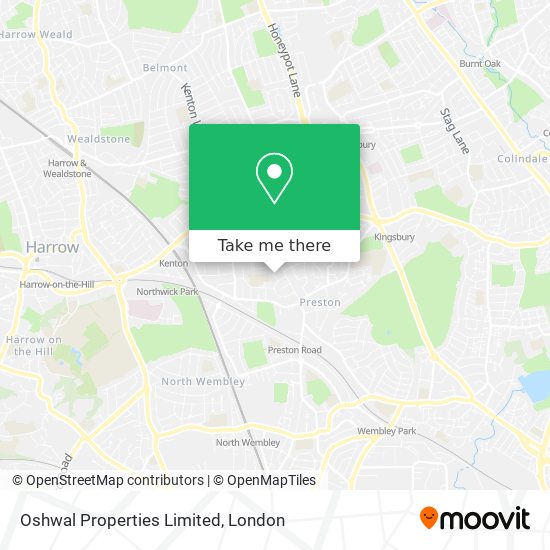 Oshwal Properties Limited map