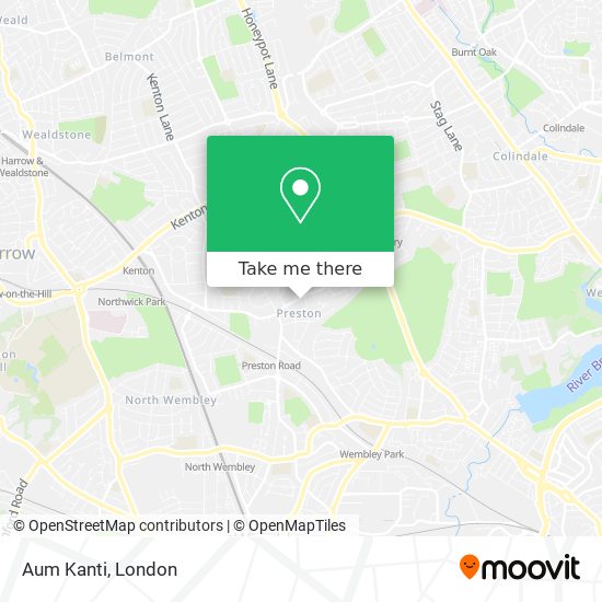 Aum Kanti map
