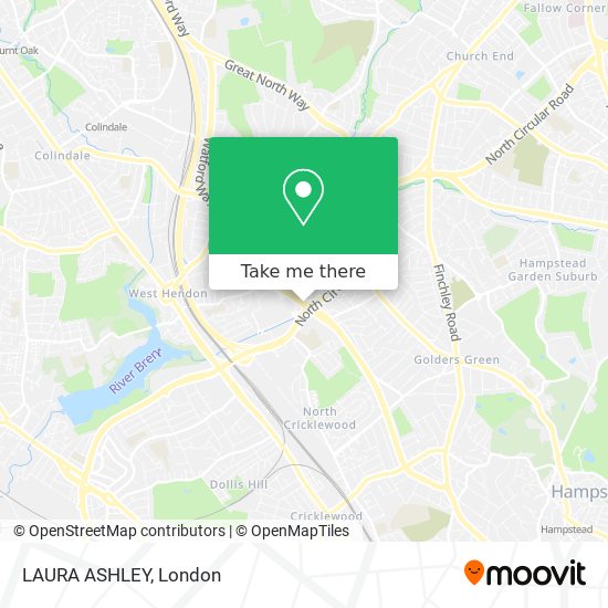 LAURA ASHLEY map