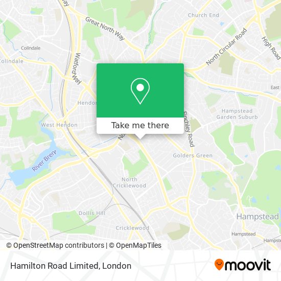 Hamilton Road Limited map