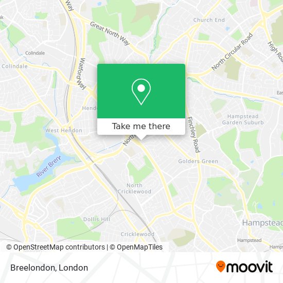 Breelondon map