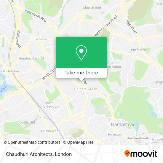 Chaudhuri Architects map
