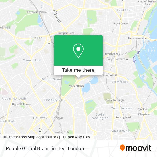 Pebble Global Brain Limited map