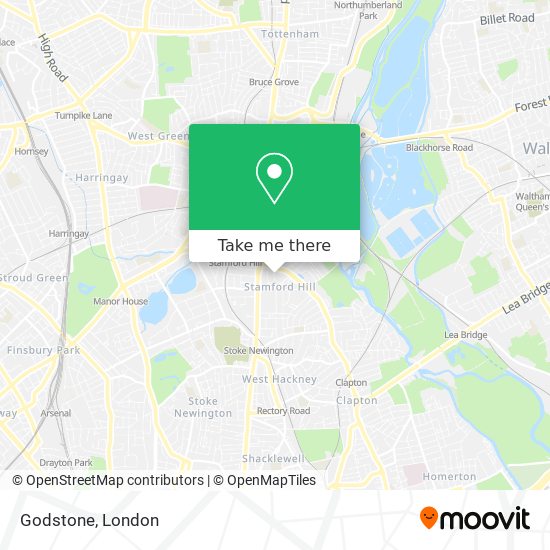 Godstone map