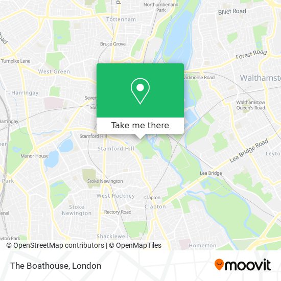 The Boathouse map
