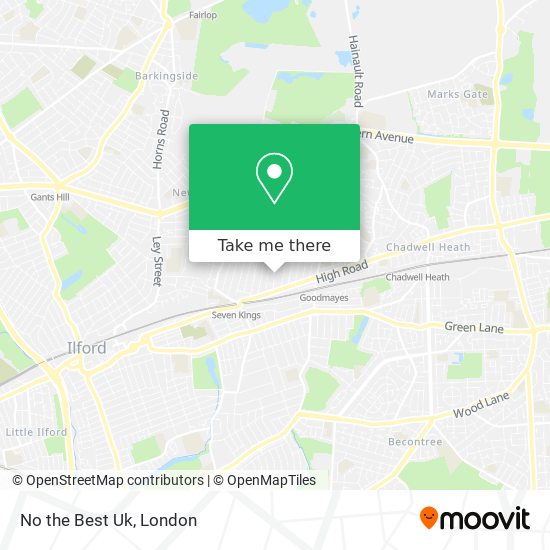 No the Best Uk map