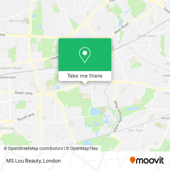 MS Lou Beauty map