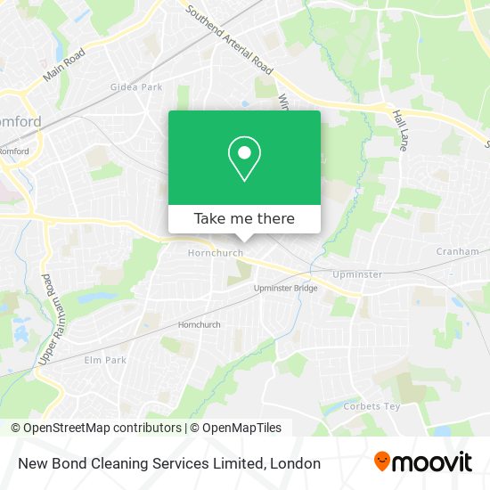 New Bond Cleaning Services Limited map