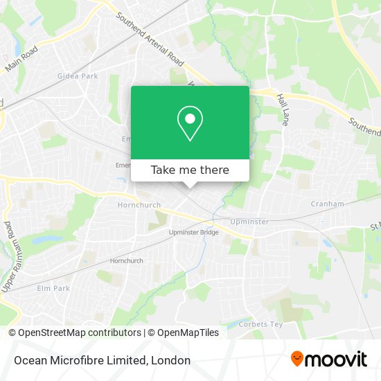 Ocean Microfibre Limited map