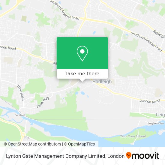 Lynton Gate Management Company Limited map