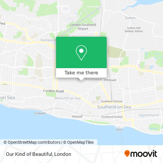 Our Kind of Beautiful map