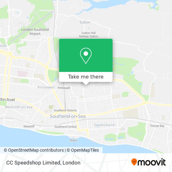 CC Speedshop Limited map