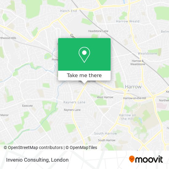 Invenio Consulting map