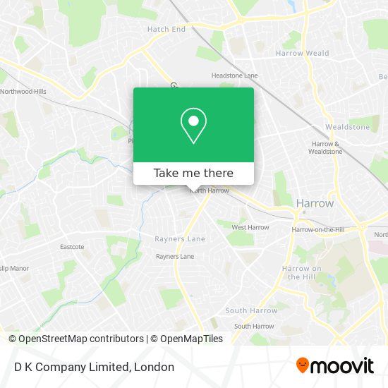 D K Company Limited map