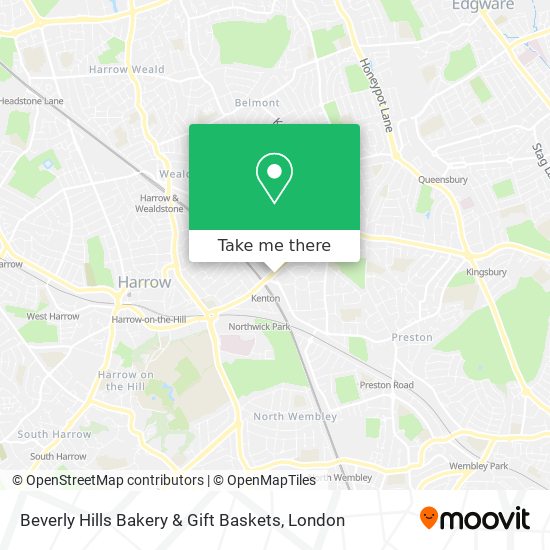 Beverly Hills Bakery & Gift Baskets map