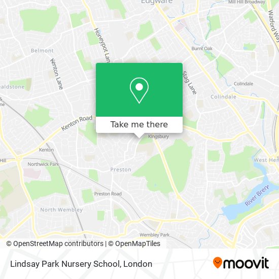 Lindsay Park Nursery School map