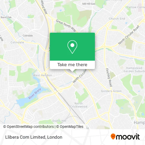 Llibera Com Limited map
