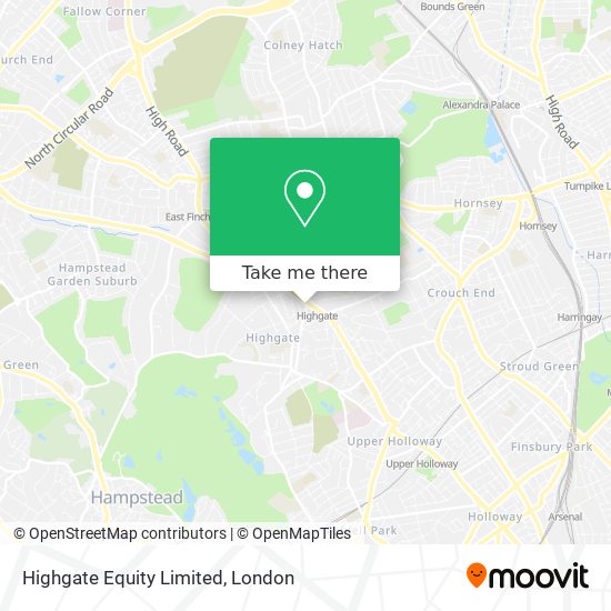Highgate Equity Limited map