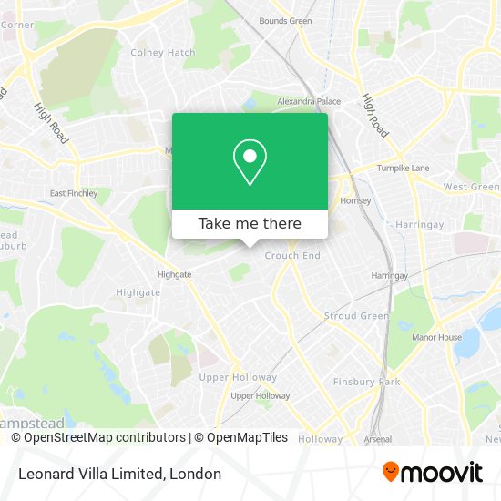 Leonard Villa Limited map
