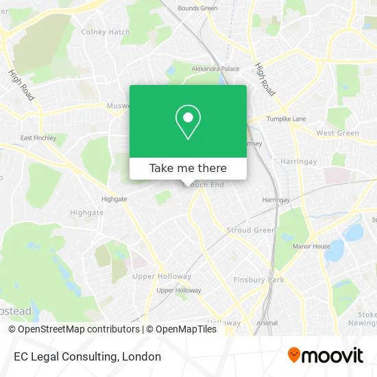EC Legal Consulting map