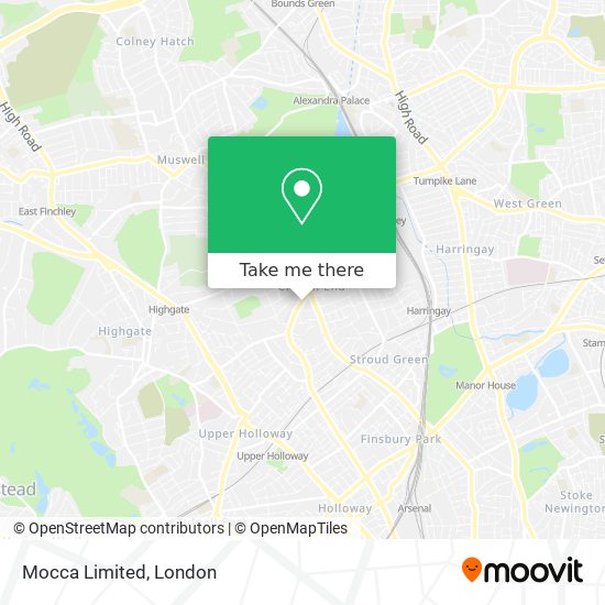 Mocca Limited map
