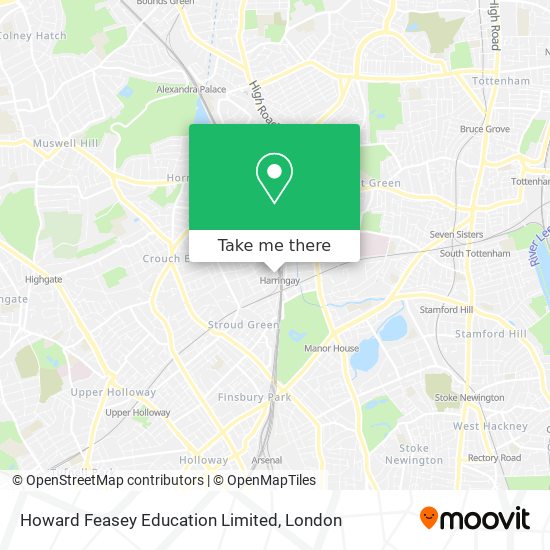Howard Feasey Education Limited map