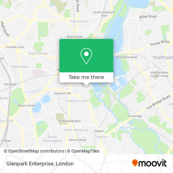 Glenpark Enterprise map