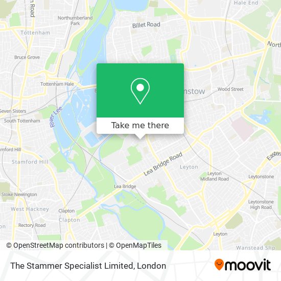 The Stammer Specialist Limited map