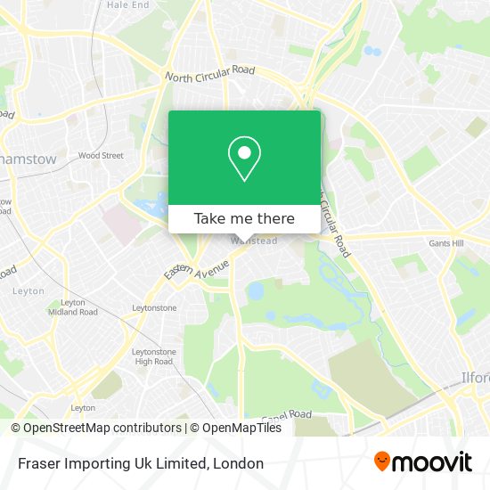 Fraser Importing Uk Limited map