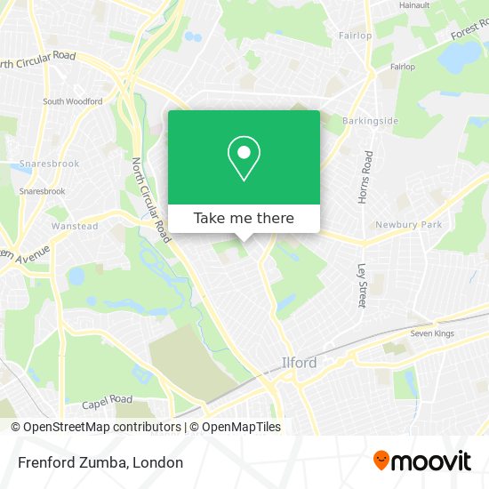 Frenford Zumba map