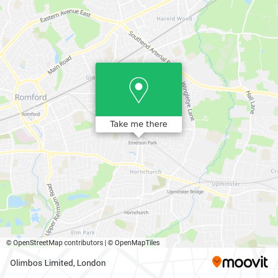 Olimbos Limited map