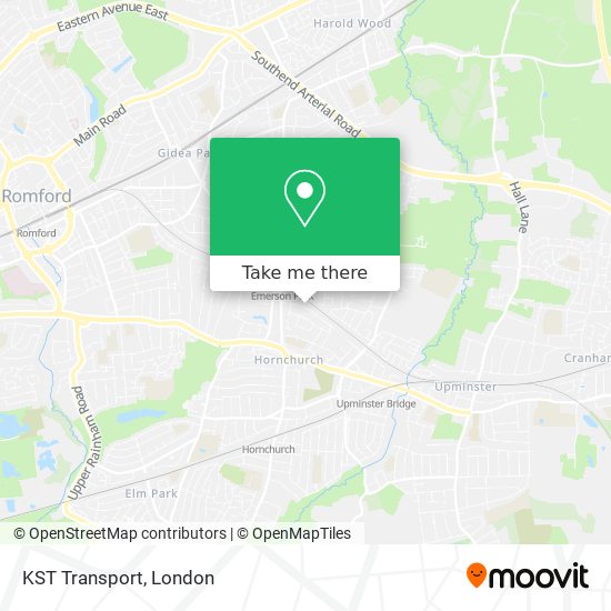KST Transport map