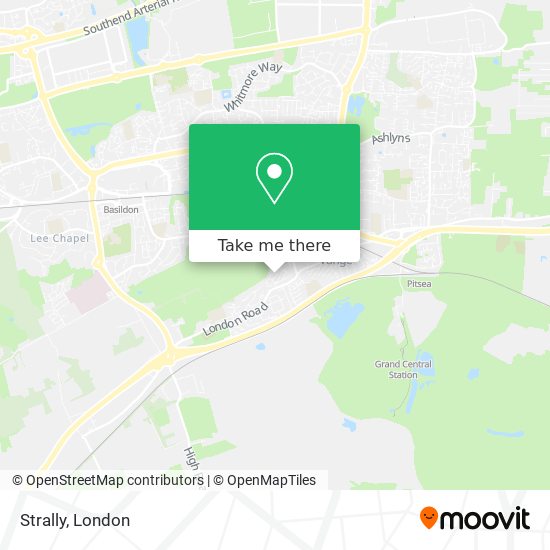 Strally map