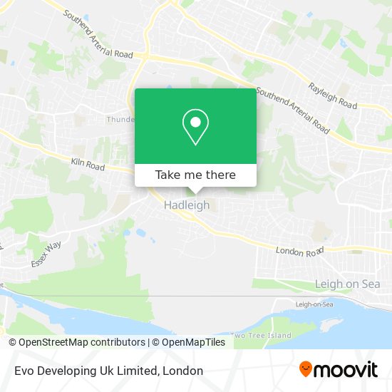 Evo Developing Uk Limited map