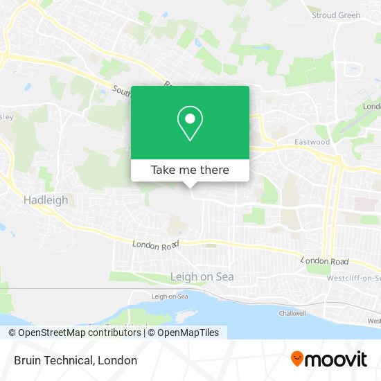 Bruin Technical map