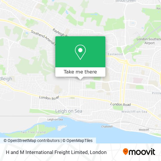 H and M International Freight Limited map