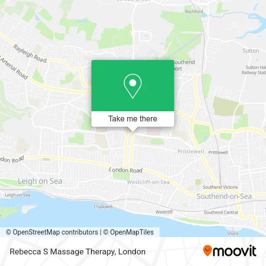 Rebecca S Massage Therapy map