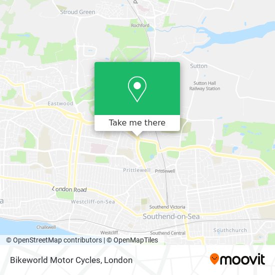 Bikeworld Motor Cycles map