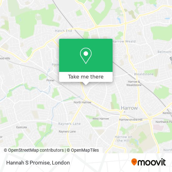 Hannah S Promise map