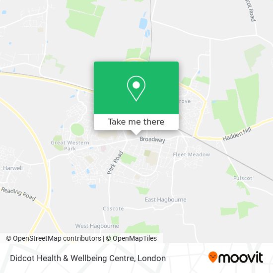 Didcot Health & Wellbeing Centre map