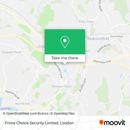 Prime Choice Security Limited map