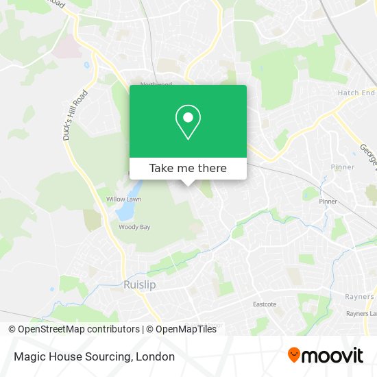 Magic House Sourcing map