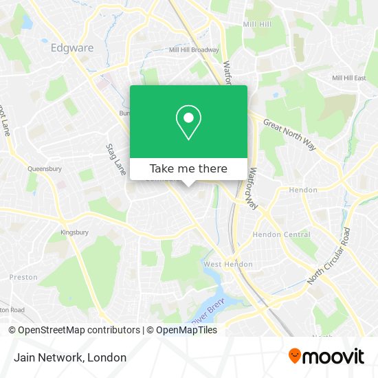 Jain Network map