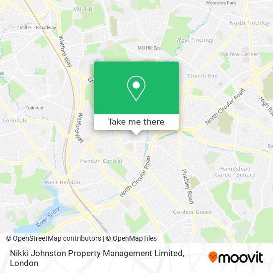 Nikki Johnston Property Management Limited map