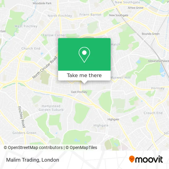 Malim Trading map