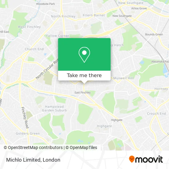 Michlo Limited map