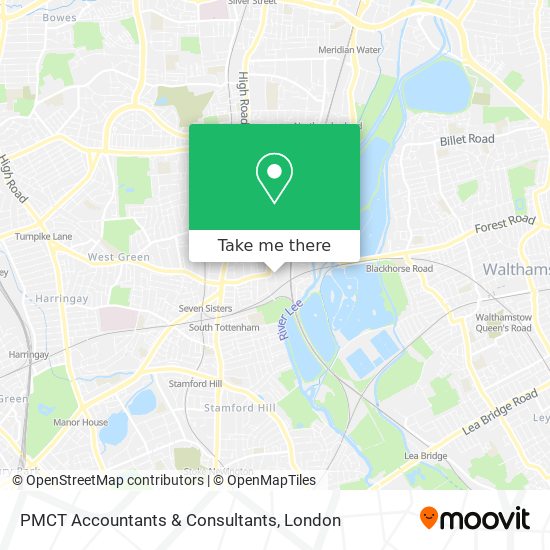PMCT Accountants & Consultants map